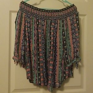 Off the shoulder blouse